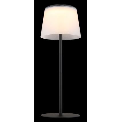 Globo - LED dimbare touch buiten tafellamp LED/1,8W/5V IP44 1800 mAh zwart/wit