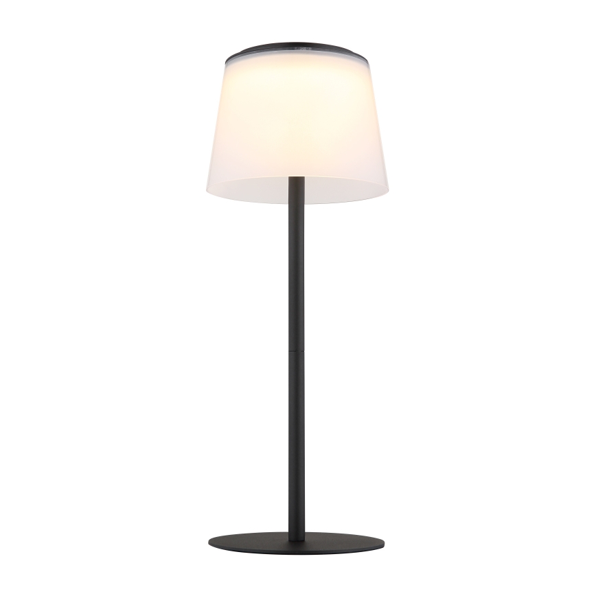 Globo - LED dimbare touch buiten tafellamp LED/1,8W/5V IP44 1800 mAh zwart/wit