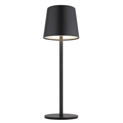 Globo - LED Dimbaar buitenshuis aanraken tafellamp LED/2W/5V 3000/4000/6000K 2200 mAh IP44 zwart