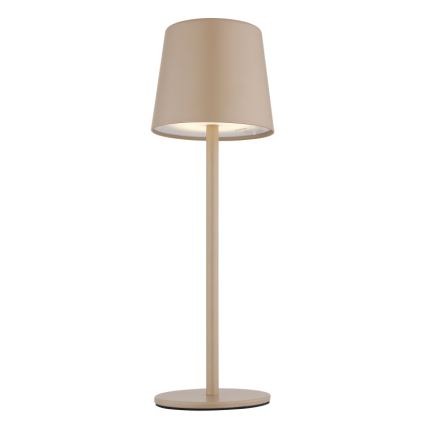 Globo - Lampe de table tactile extérieure à intensité variable LED/2W/5V 3000/4000/6000K 2200 mAh IP44 crème
