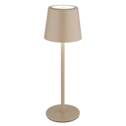 Globo - Lampe de table extérieure tactile LED dimmable LED/2W/5V 3000/4000/6000K 2200 mAh IP44 crème