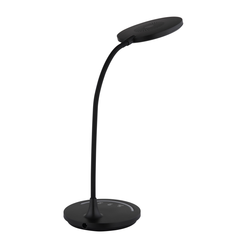 Globo - LED dimbare flexibele touch tafellamp LED/12W/230V 3000/4000/6500K CRI 90 zwart