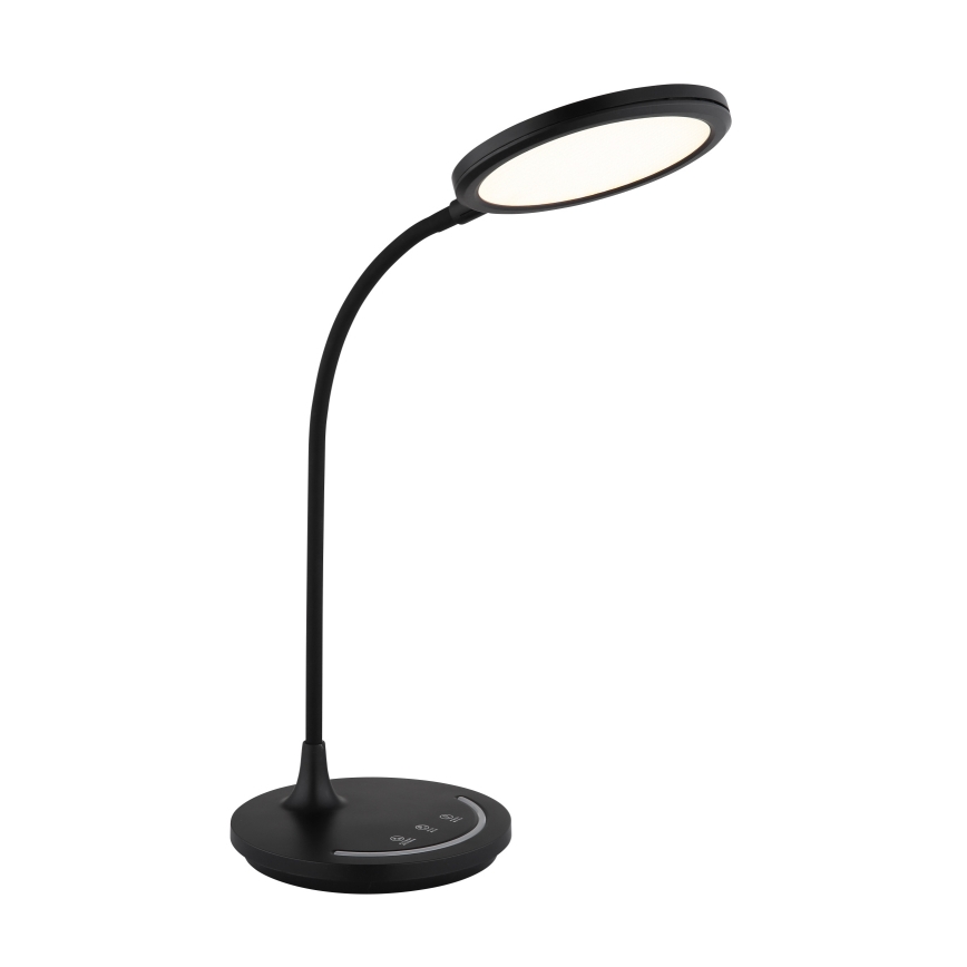 Globo - LED dimbare flexibele touch tafellamp LED/12W/230V 3000/4000/6500K CRI 90 zwart