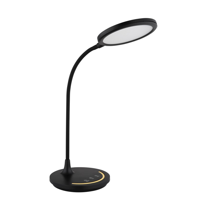 Globo - LED dimbare flexibele touch tafellamp LED/12W/230V 3000/4000/6500K CRI 90 zwart