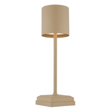 Globo - Dimbare LED-tafellamp met aanraakbediening en oplaadfunctie, LED/1,5W/5V, 2200 mAh, beige