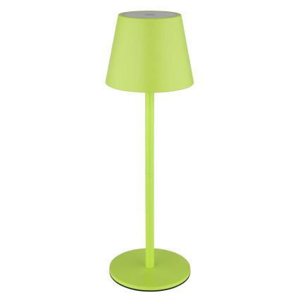 Globo - Lampe de table d'extérieur LED dimmable à commande tactile rechargeable 3 en 1 LED/3W/5V 3000/4000/5000K IP54 1800 mAh verte