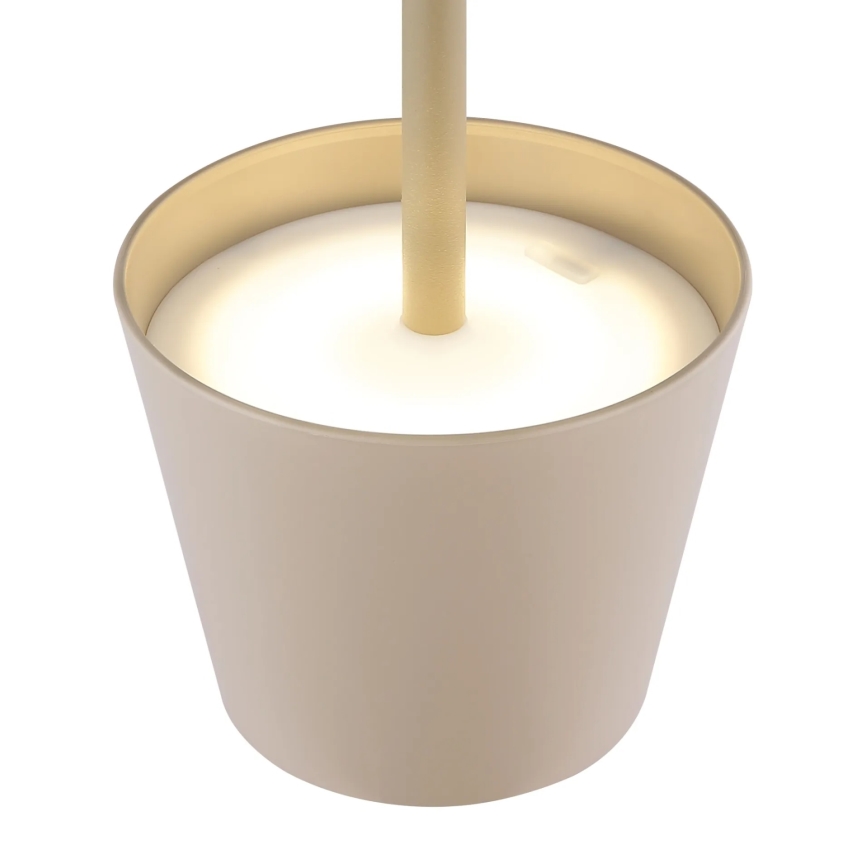 Globo - Dimbare aanraakgevoelige oplaadbare tafellamp voor buiten LED/3W/5V 3000/4000/5000K IP54 1800 mAh