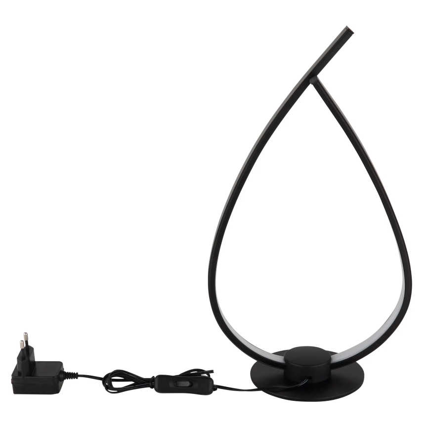 Globo - LED Lampe de table LED/6W/230V noire