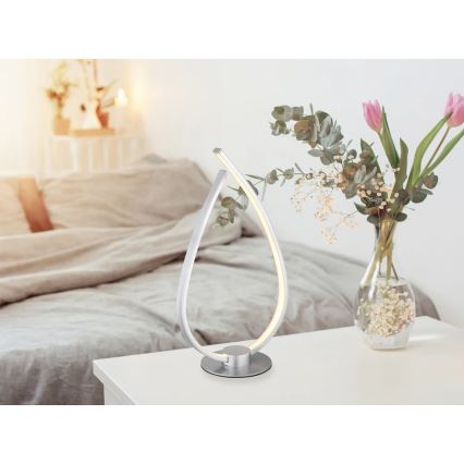 Globo - LED-tafellamp LED/6W/230V zilver