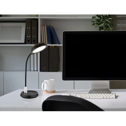 Globo - Lampe de table tactile dimmable LED/12W/230V 3000/4000/6500K noire
