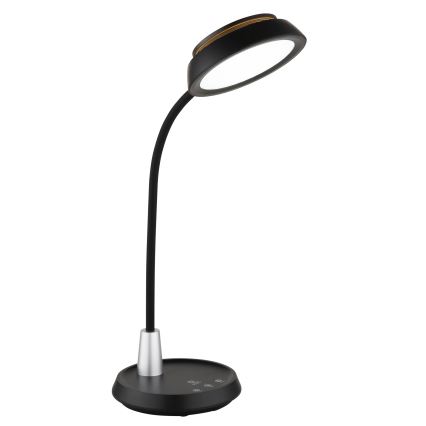 Globo - Lampe de table tactile dimmable LED/12W/230V 3000/4000/6500K noire