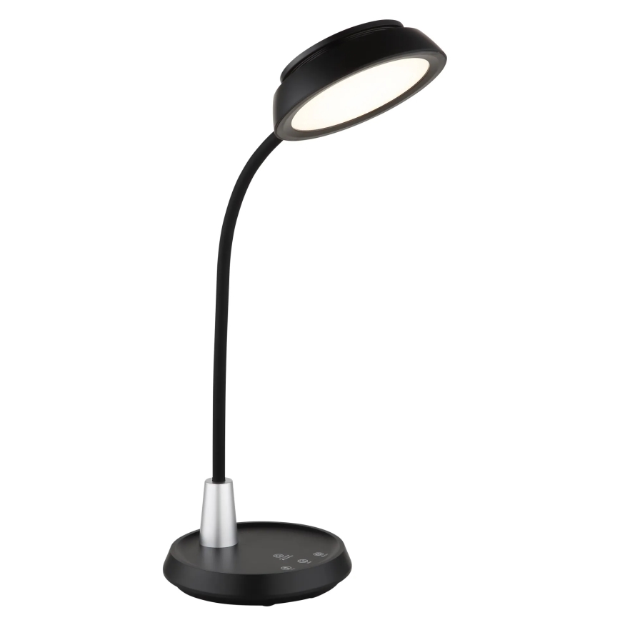Globo - Lampe de table tactile dimmable LED/12W/230V 3000/4000/6500K noire