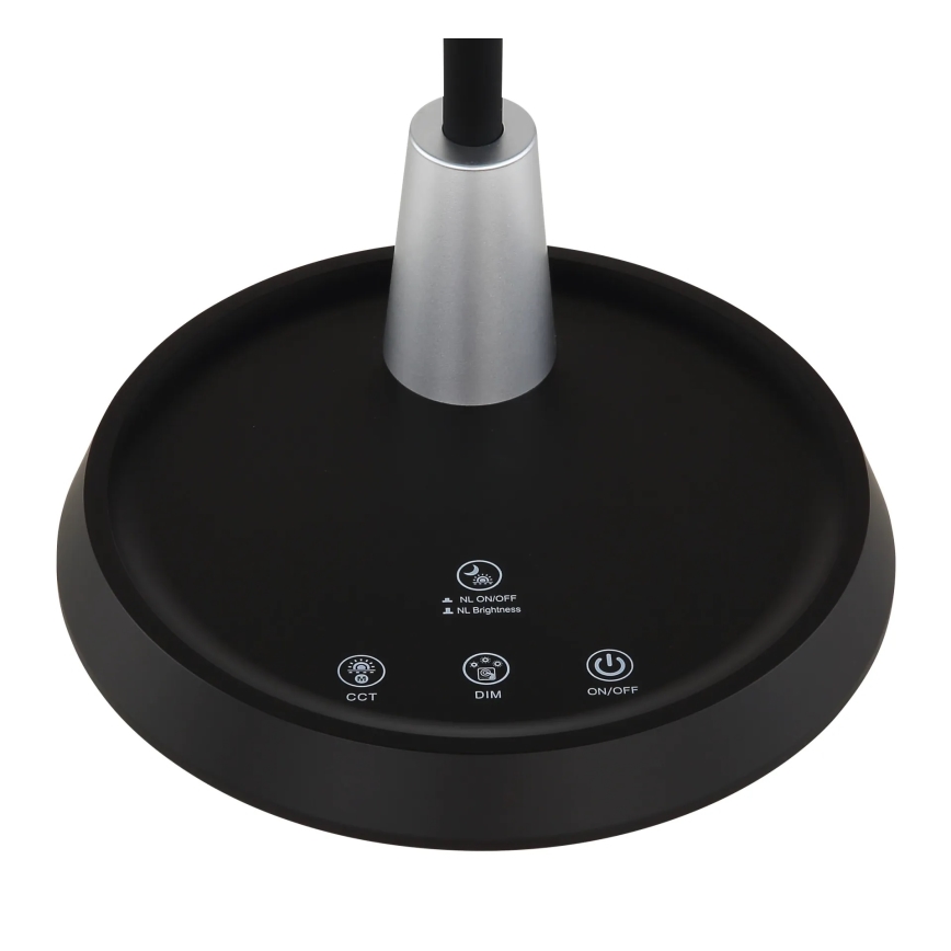 Globo - Lampe de table tactile dimmable LED/12W/230V 3000/4000/6500K noire