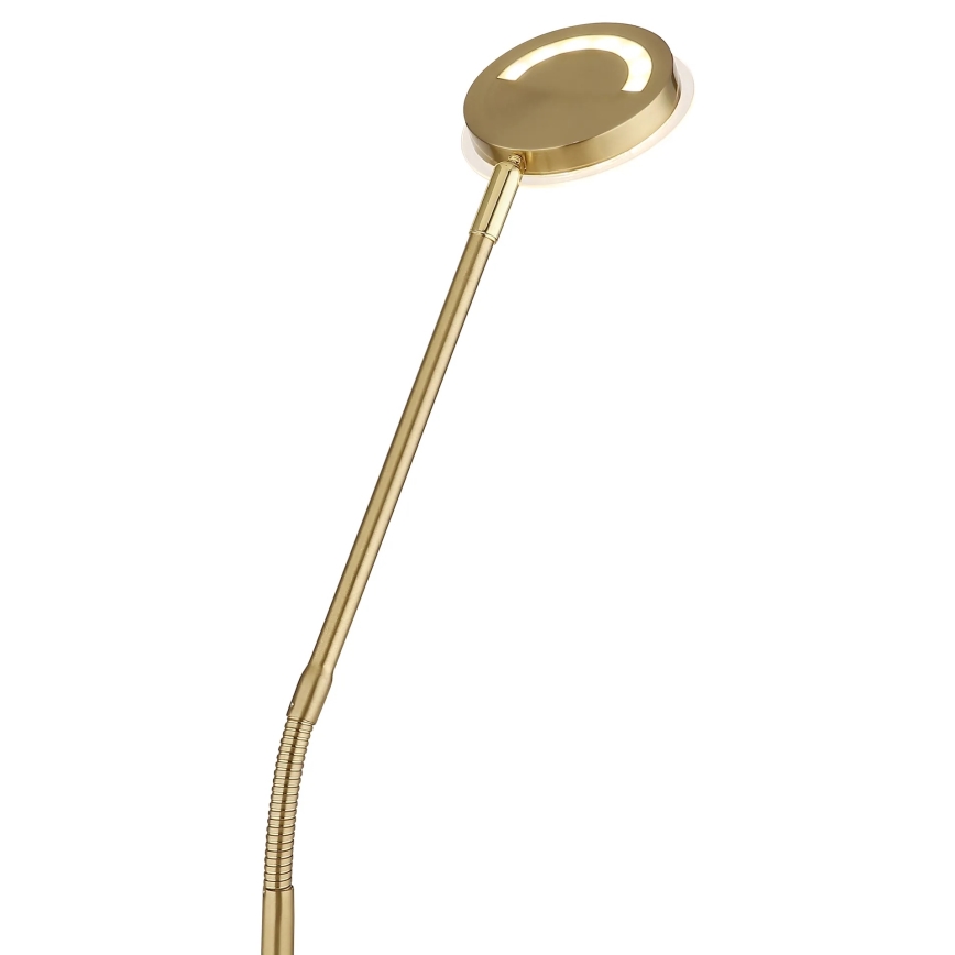 Globo - LED dimbare vloerlamp met touchbediening LED/6,5W/230V 2700/3350/4000K messing