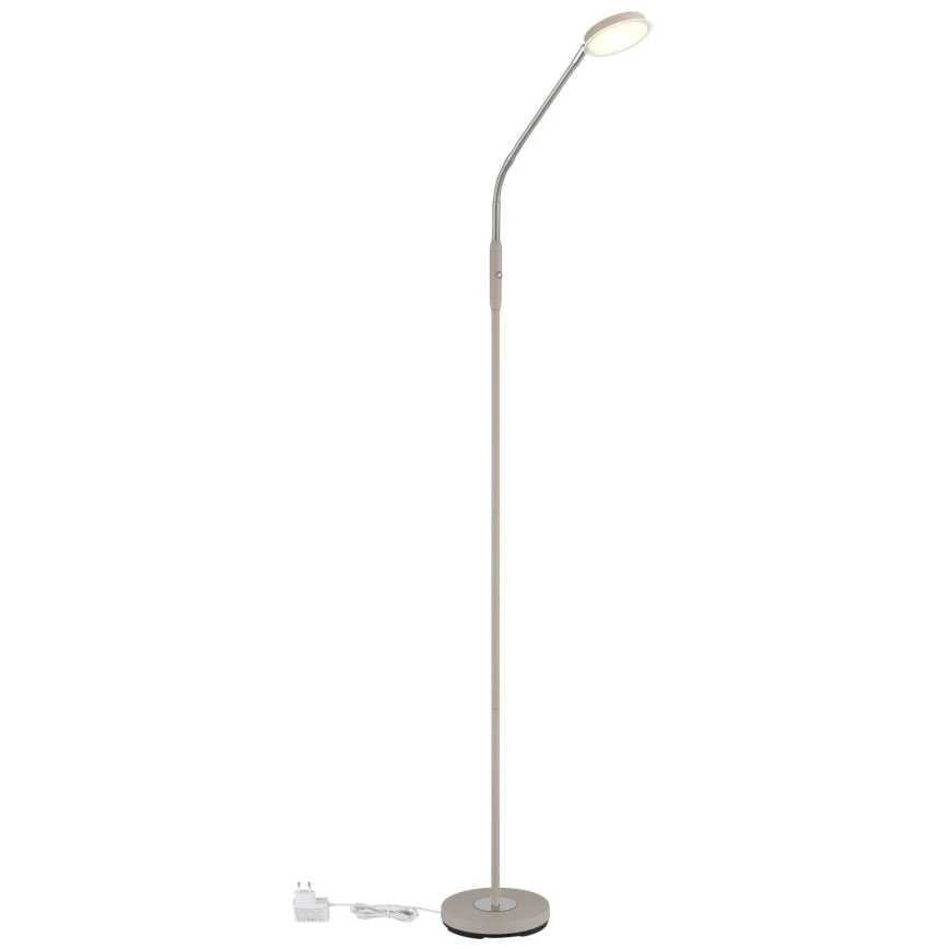 Globo - Lampe sur pied tactile LED dimmable LED/6,5W/230V 2700/3350/4000K beige