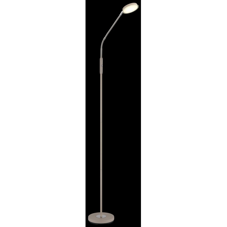 Globo - Dimbare vloerlamp met touchbediening LED/6,5W/230V 2700/3350/4000K beige