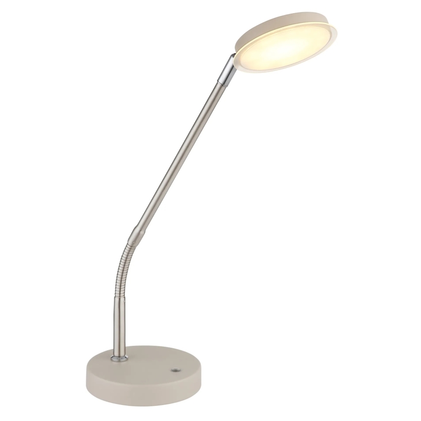Globo - Dimbare LED-tafellamp met aanraakbediening LED/6,5W/230V 2700/3350/4000K beige