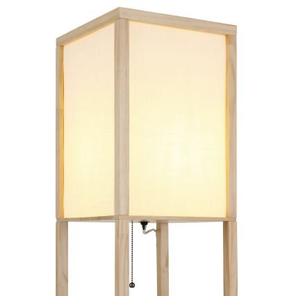 Globo - Vloerlamp 1xE27/60W/230V beige