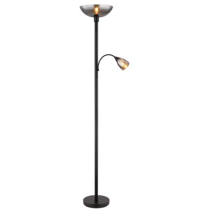 Globo - Staande lamp 1xE27/60W/230V + 1xE14/40W