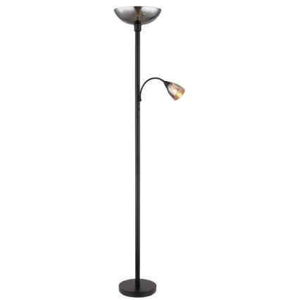 Globo - Staande lamp 1xE27/60W/230V + 1xE14/40W
