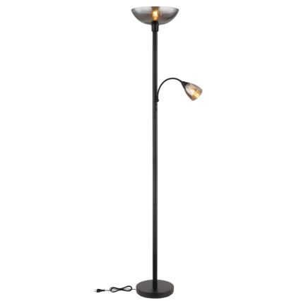Globo - Staande lamp 1xE27/60W/230V + 1xE14/40W
