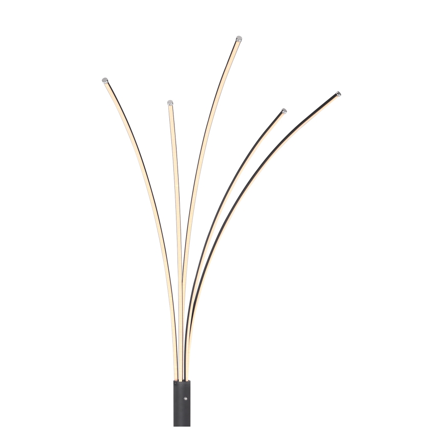 Globo - Dimbare LED-vloerlamp met aanraakbediening LED/36W/230V zwart