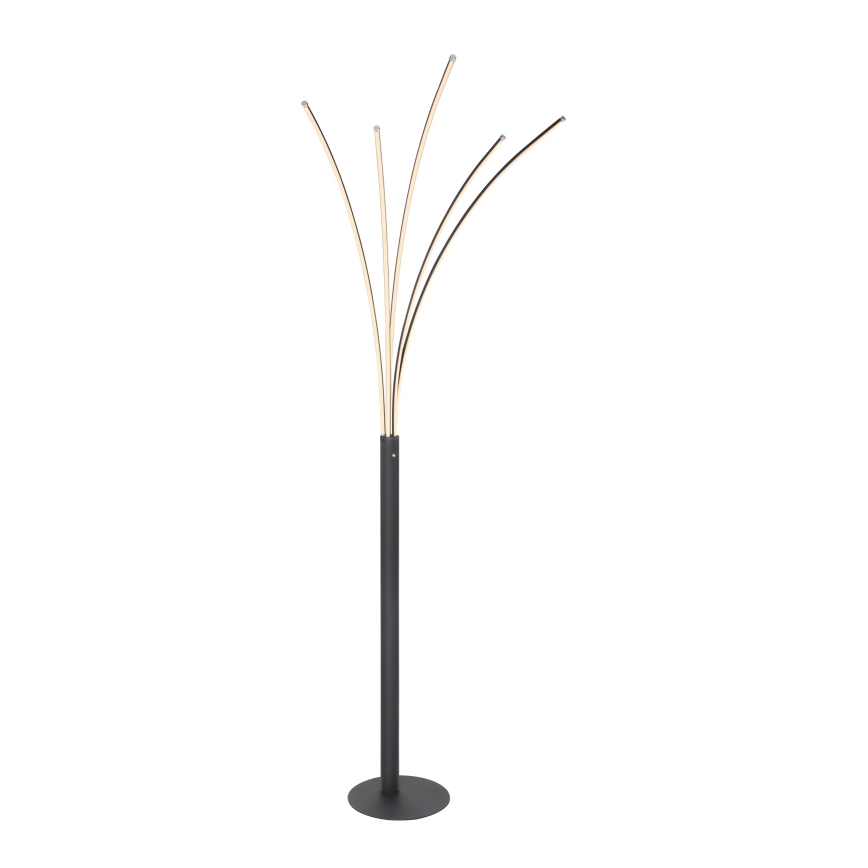 Globo - Lampadaire tactile LED dimmable LED/36W/230V chrome brillant