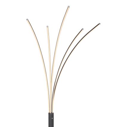 Globo - LED Dimbaar aanraken Staande lamp LED/36W/230V glanzend chroom