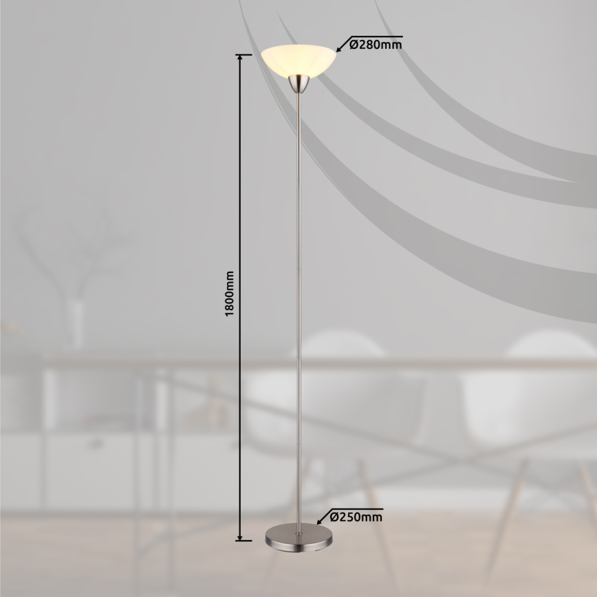 Globo - Vloerlamp 1xE27/60W/230V