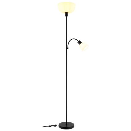 Globo - Lampadaire 1xE27/40W/230V + 1xE14/25W