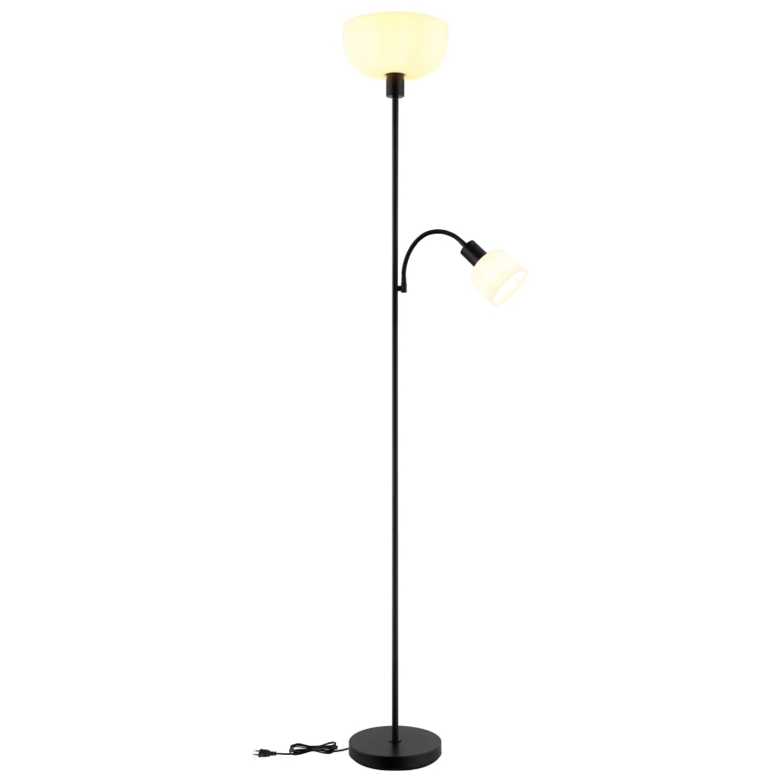 Globo - Staande lamp 1xE27/40W/230V + 1xE14/25W