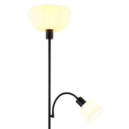 Globo - Staande lamp 1xE27/40W/230V + 1xE14/25W