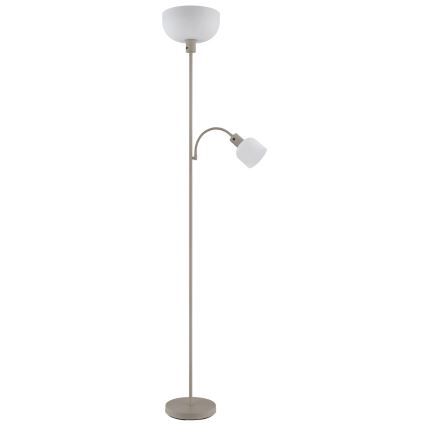 Globo - Lampadaire 1xE27/40W/230V + 1xE14/25W