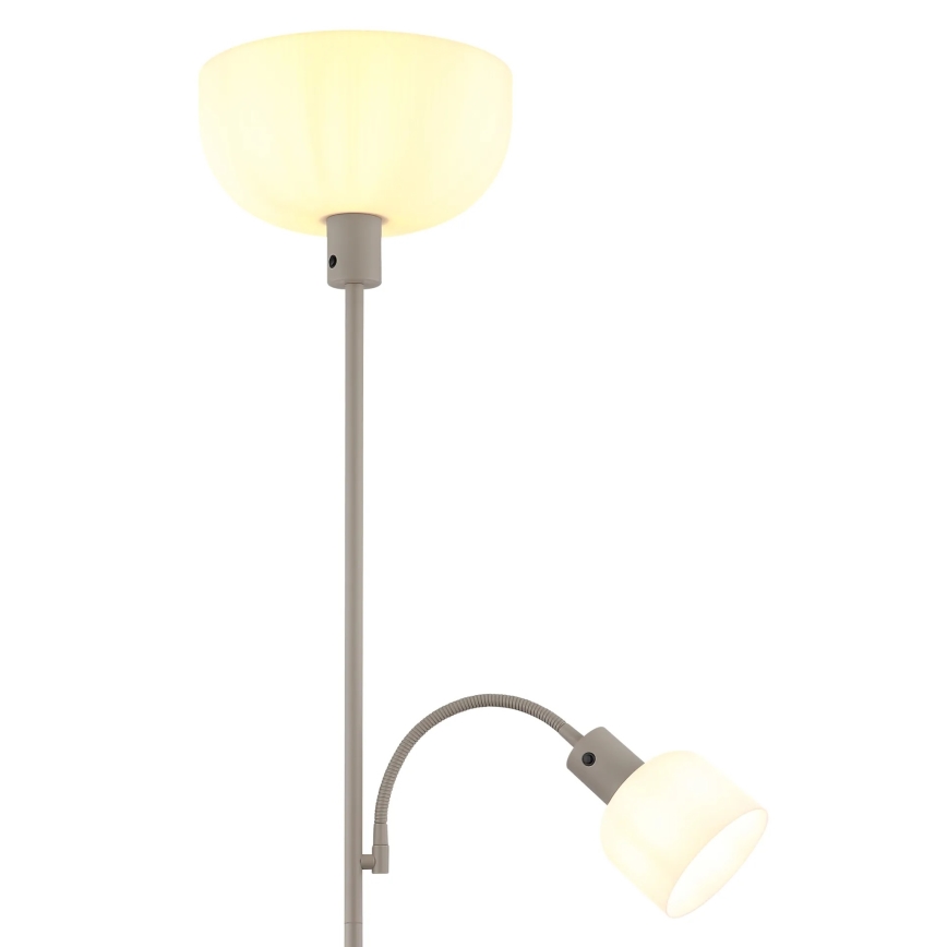 Globo - Lampadaire 1xE27/40W/230V + 1xE14/25W