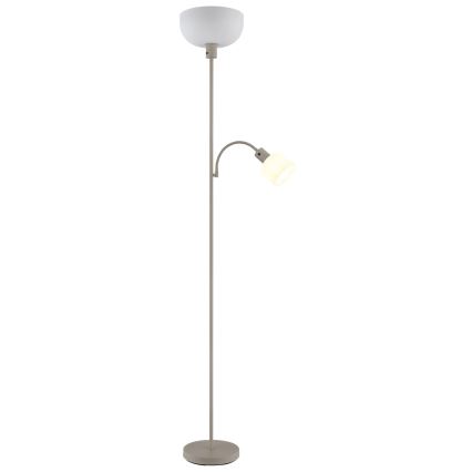 Globo - Lampadaire 1xE27/40W/230V + 1xE14/25W