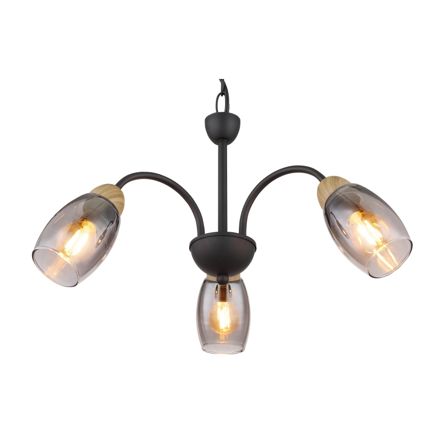 Globo - Hanglamp aan een ketting 3xE14/25W/230V