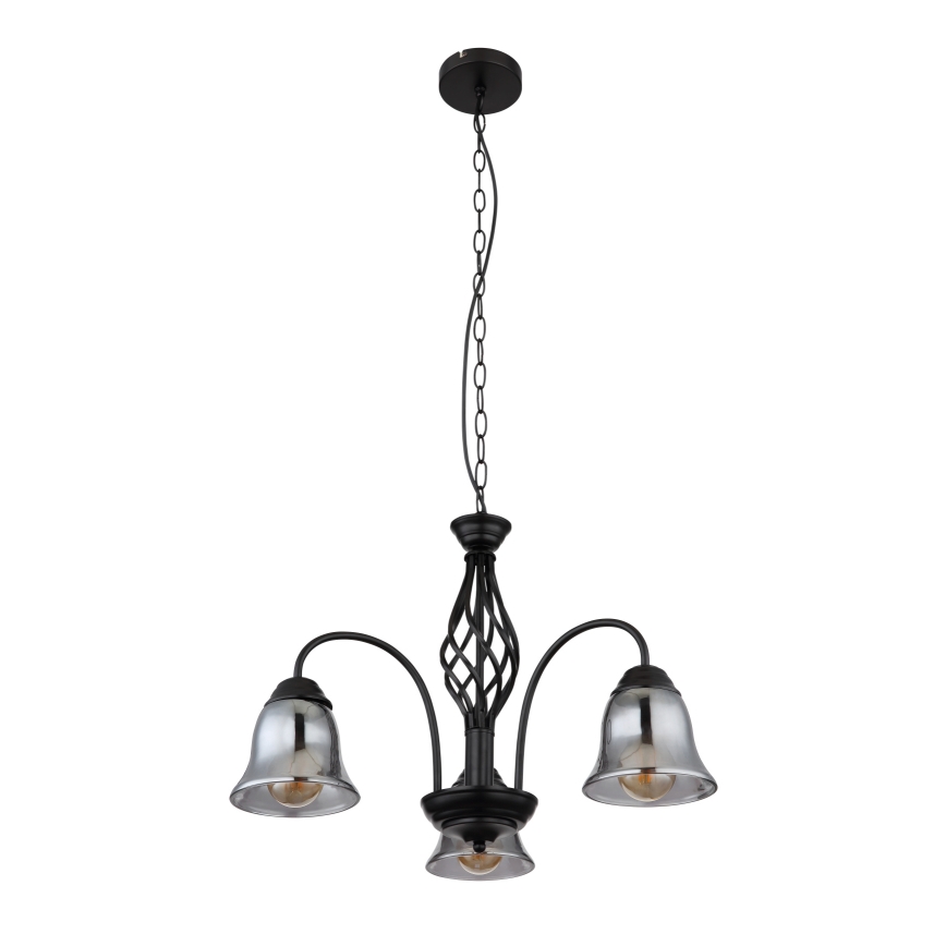 Globo - Hanglamp aan een ketting 3xE27/60W/230V