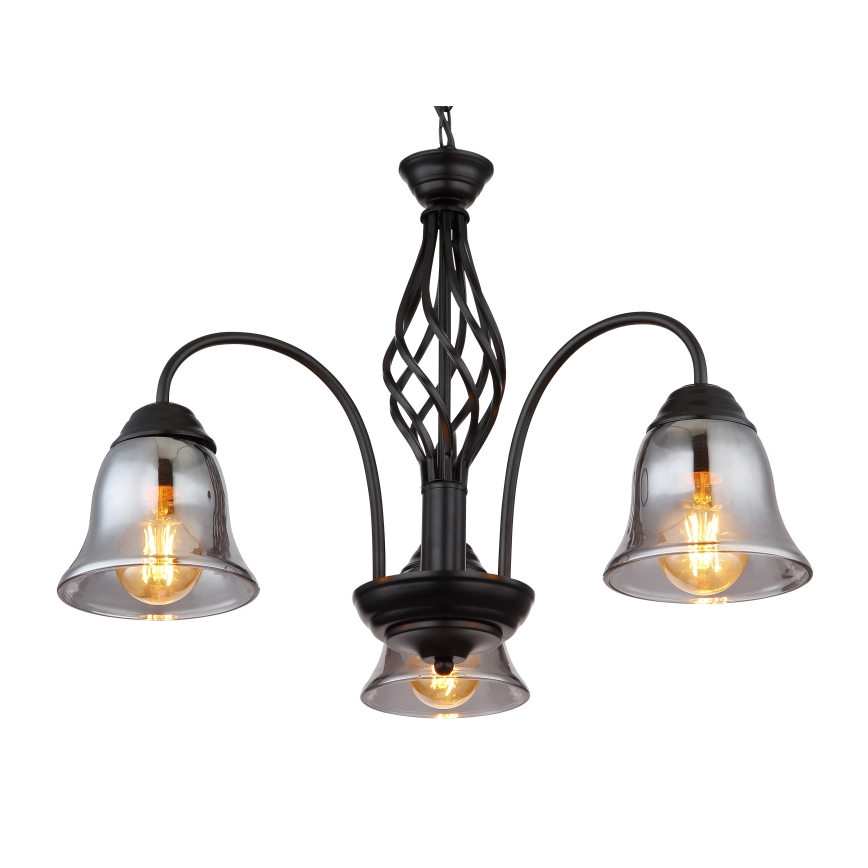 Globo - Hanglamp aan een ketting 3xE27/60W/230V