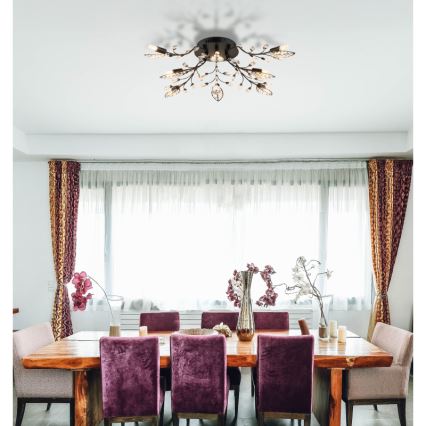 Globo - Plafondlamp 8x G9 / 5 W / 230 V, Ø 76 cm