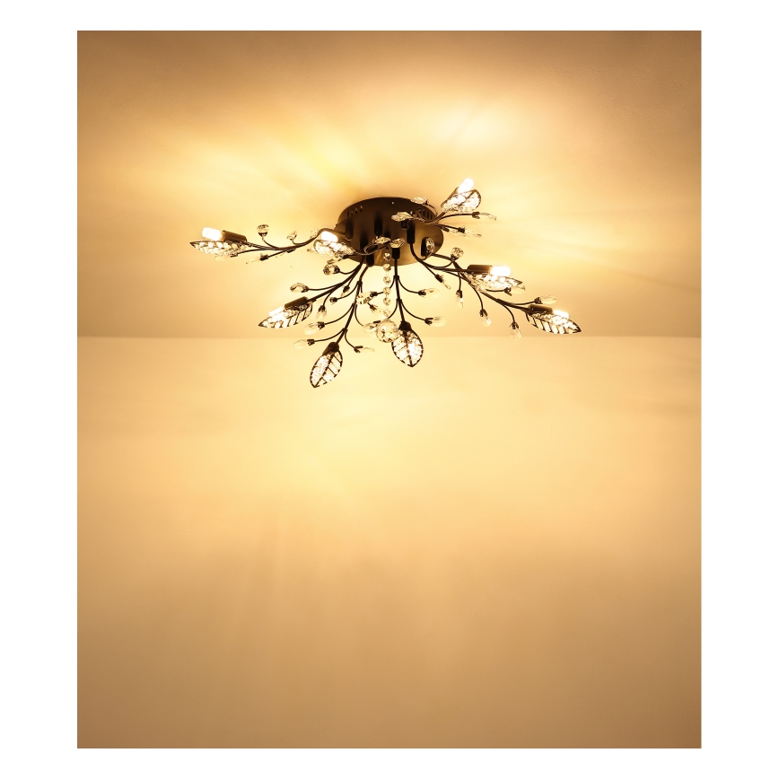 Globo - Plafondlamp 8x G9 / 5 W / 230 V, Ø 76 cm