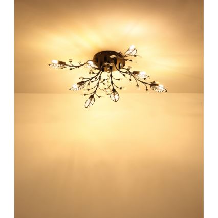 Globo - Plafonnier 8xG9/5W/230V Ø 76 cm