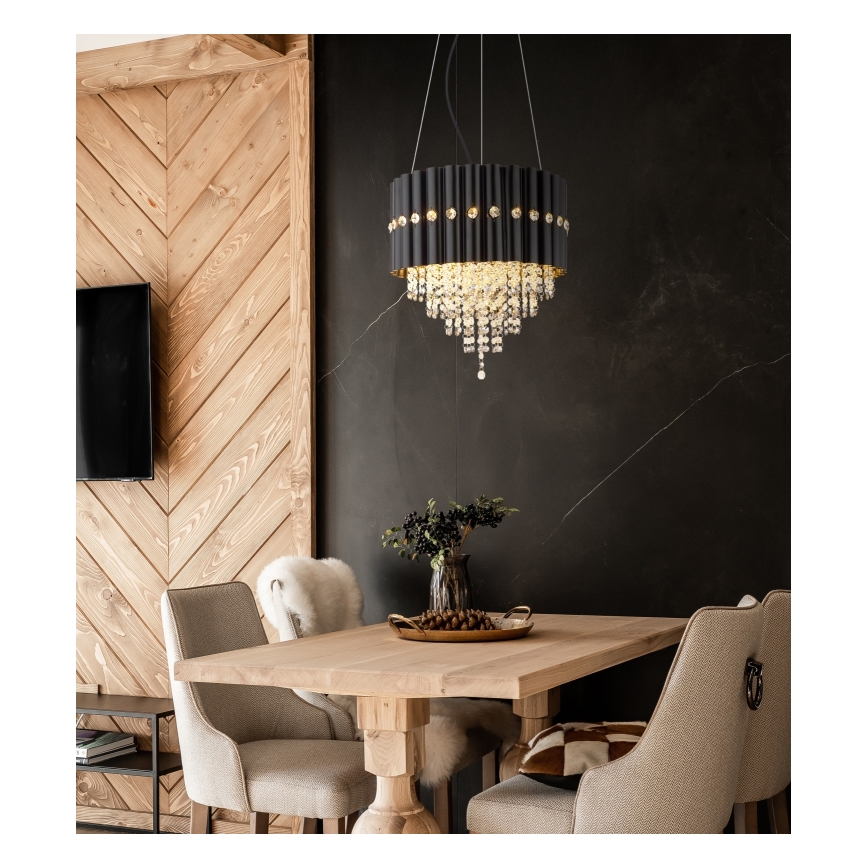 Globo - Hanglamp aan een koord 3xE27/40W/230V diameter 40 cm