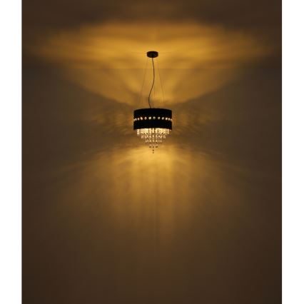 Globo - Suspension filaire 3xE27/40W/230V d. 40 cm