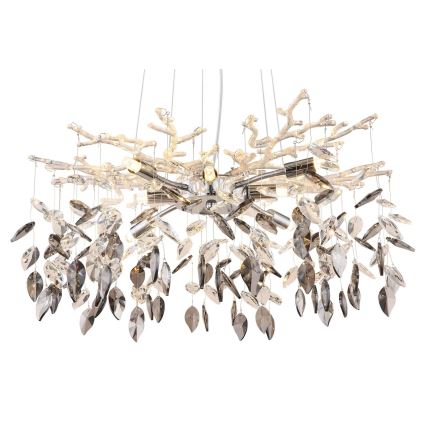 Globo - Suspension filaire 8xG9/8W/230V d. 61 cm chrome brillant