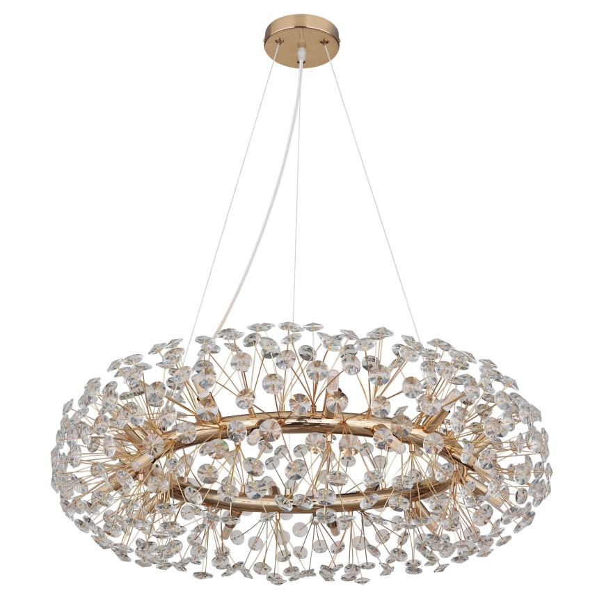 Globo - LED Kristallen hanglamp aan een koord 20xG9/3,5W/230V