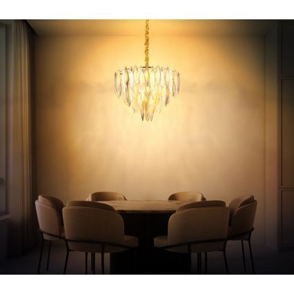 Globo - Suspension sur câble 12 x E14, 40 W, 230 V