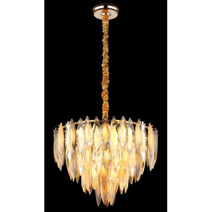 Globo - Suspension sur câble 12 x E14, 40 W, 230 V