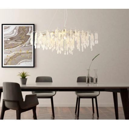 Globo - Kroonluchter met kabel, 12x E14/40W/230V