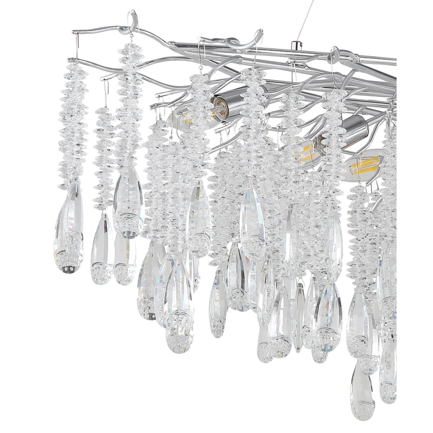 Globo - Kroonluchter met kabel, 12x E14/40W/230V