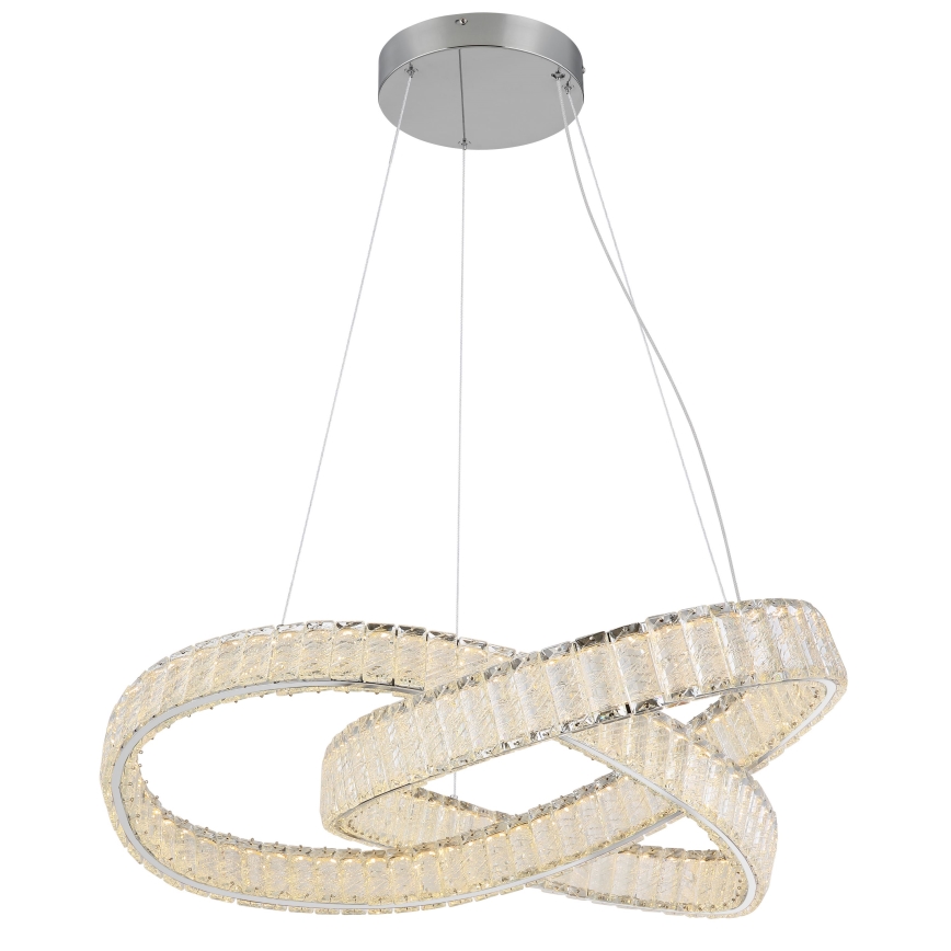 Globo - Lustre LED dimmable sur câble LED/110W/230V 2700-6000K Ø 78 cm + télécommande